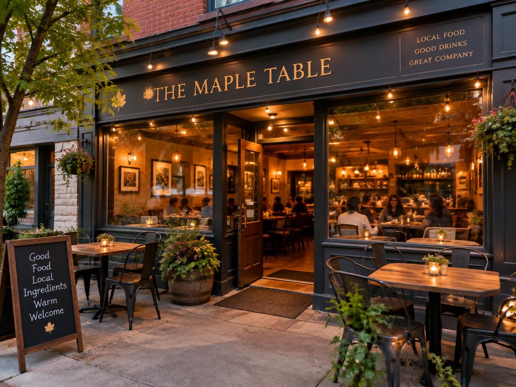 The Maple Table
